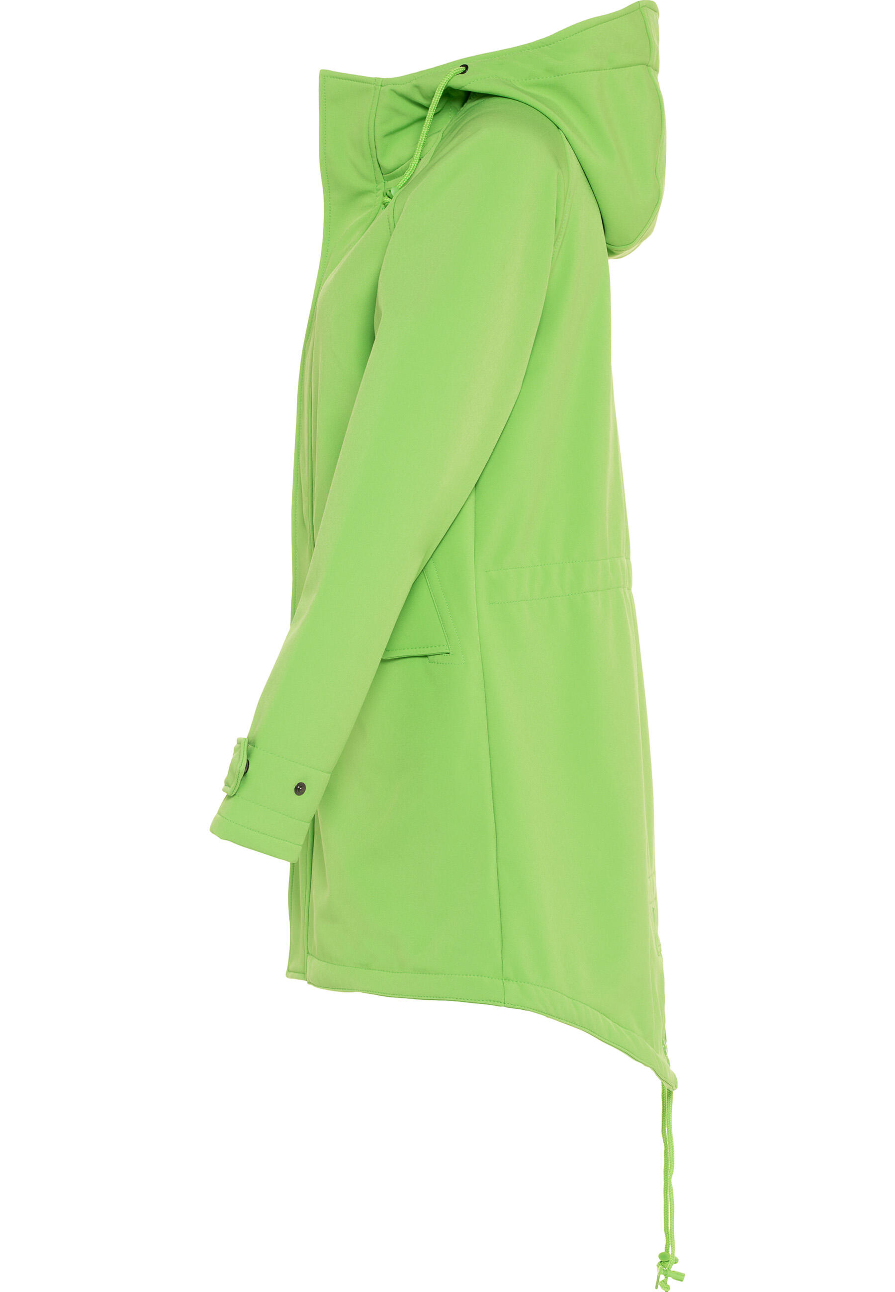 BMS Damenmantel  HafenCity Coat - SoftShell - atmungsaktiv 3/4