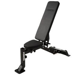 MyBench V2 - Banc Réglable FID avec Pupitre de Biceps et Extension de