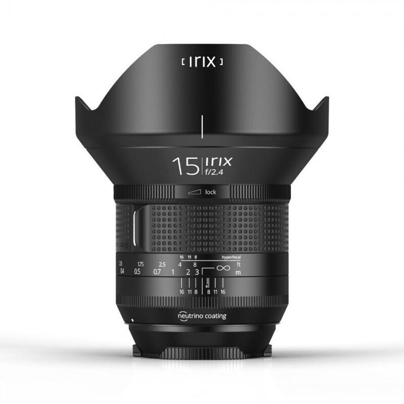 Cameralens Irix F2.4 Firefly F 15 mm/509 g