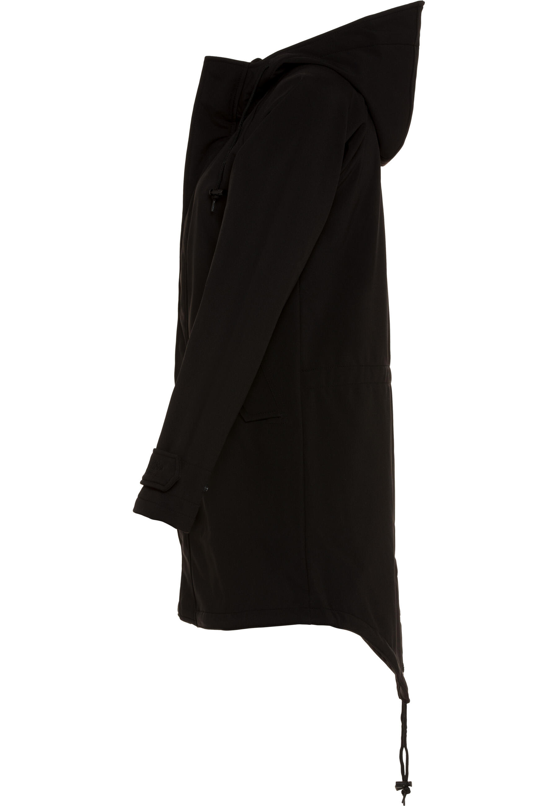 BMS Damenmantel  HafenCity Coat - SoftShell - atmungsaktiv 3/4
