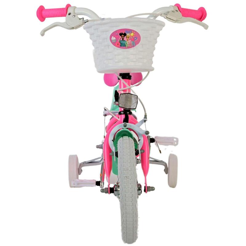 VOLARE BICYCLES Kinderfahrrad  Barbie, 12 Zoll, ohne Rücktrittbremse