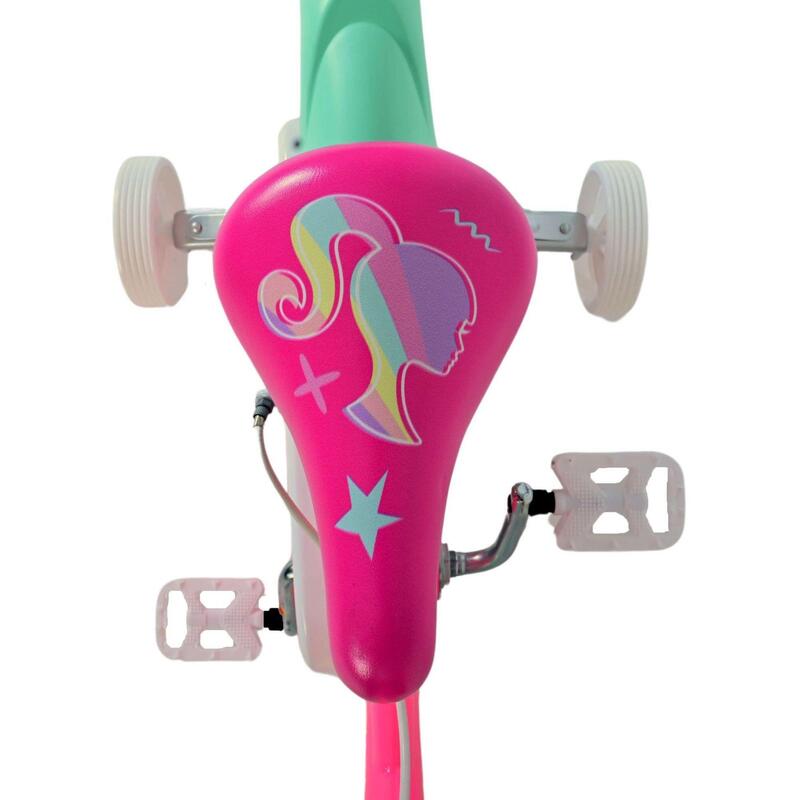 VOLARE BICYCLES Kinderfahrrad  Barbie, 12 Zoll, ohne Rücktrittbremse