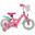 VOLARE BICYCLES Barbie kinderfiets, 12 inch, zonder terugtraprem