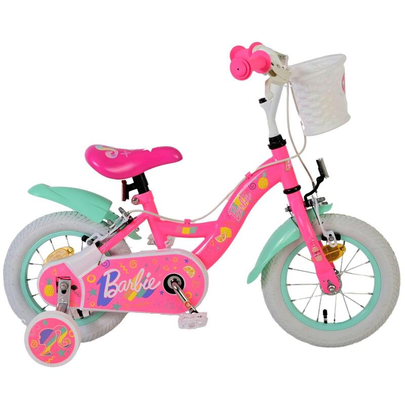 VOLARE BICYCLES Kinderfahrrad  Barbie, 12 Zoll, ohne Rücktrittbremse