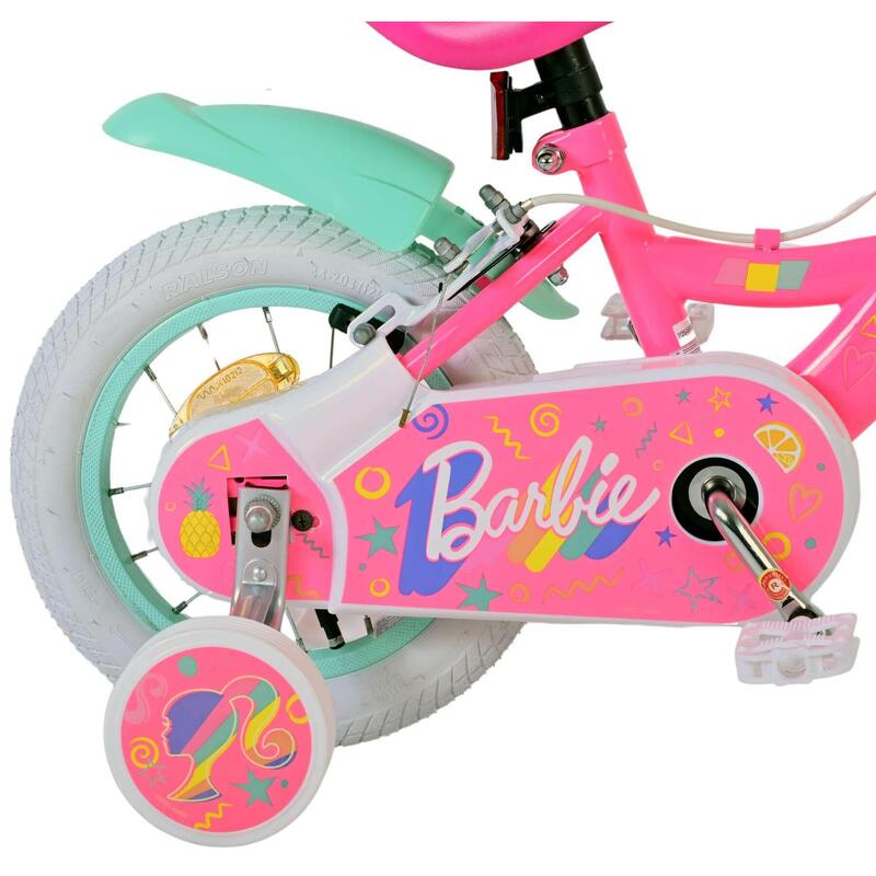 VOLARE BICYCLES Kinderfahrrad  Barbie, 12 Zoll, ohne Rücktrittbremse