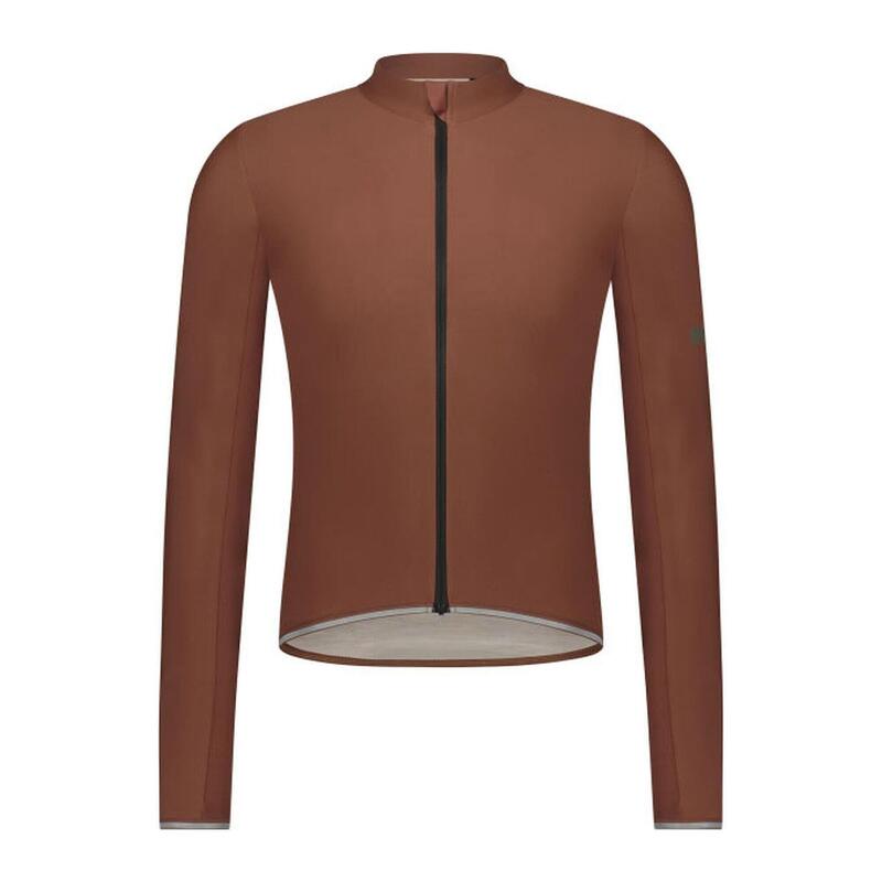 SHIMANO EVOLVE Jersey mérinos toutes saisons, Mirror Brown