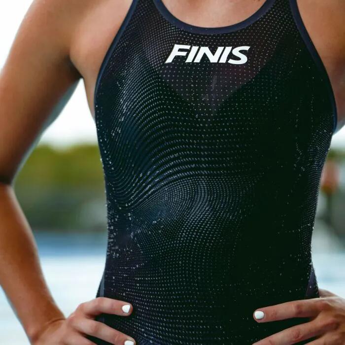 Kombinezon Finis Hydrox Z Odkrytymi Plecami – Czarny – Rozmiar 22