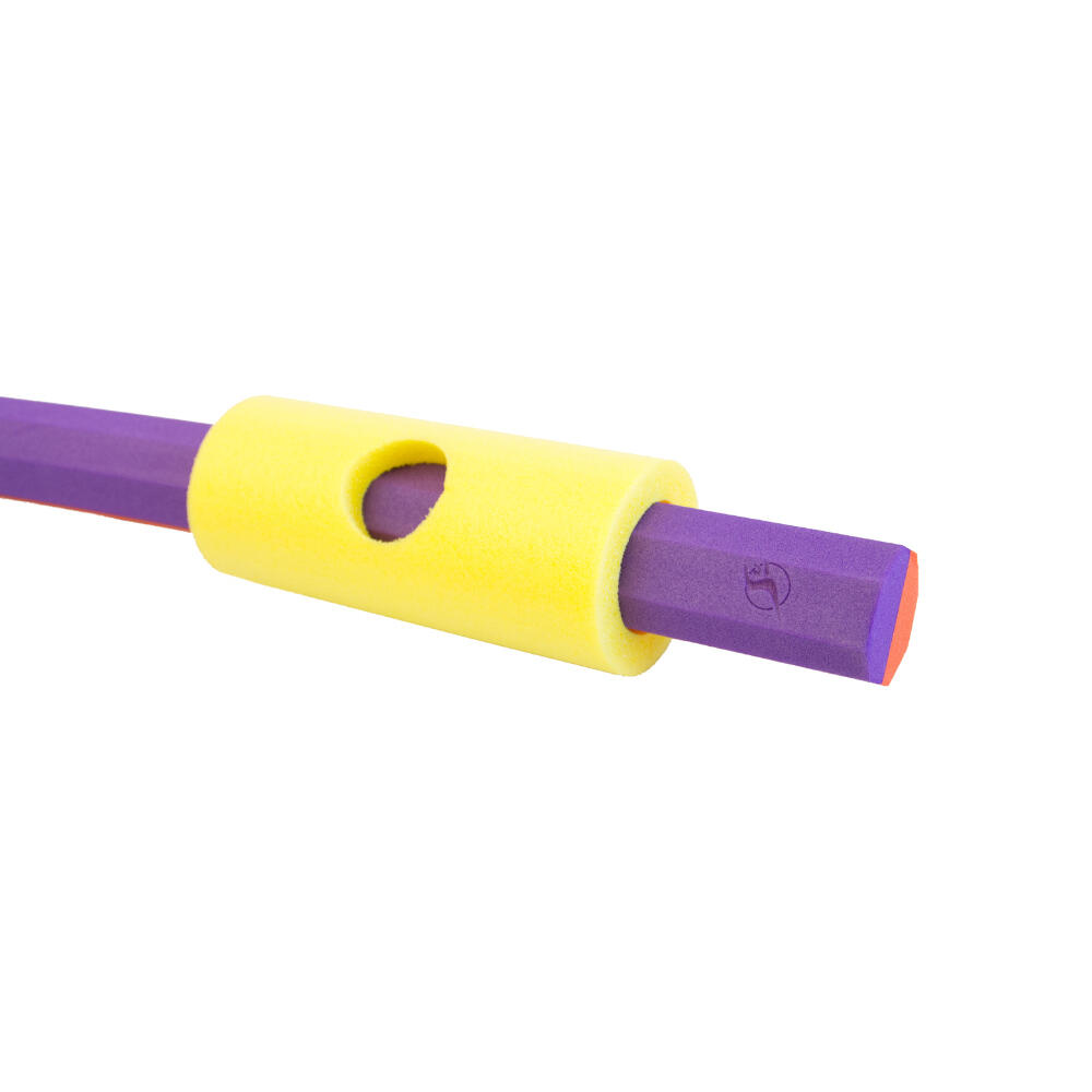 Conector de Natación Leisis Medio Churro Amarillo 3/3