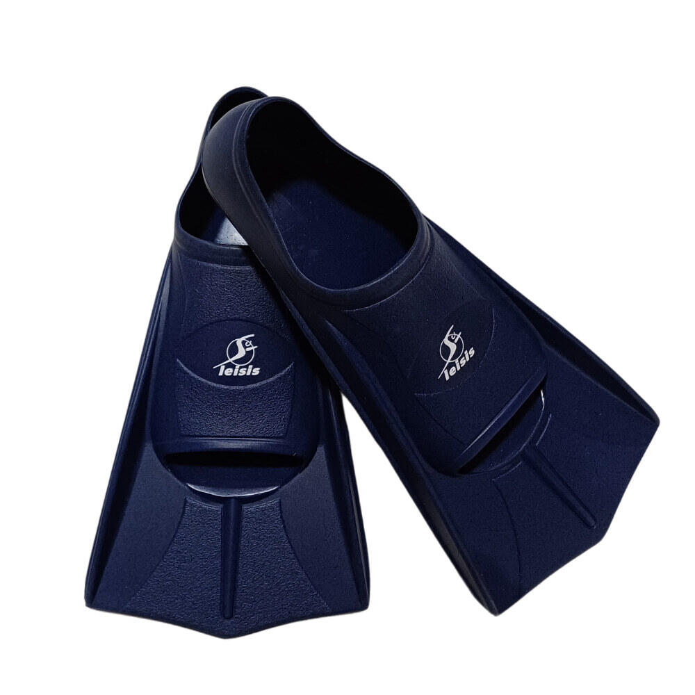 LEISIS Aleta de Natación Leisis Silicona Reciclada Azul Marino
