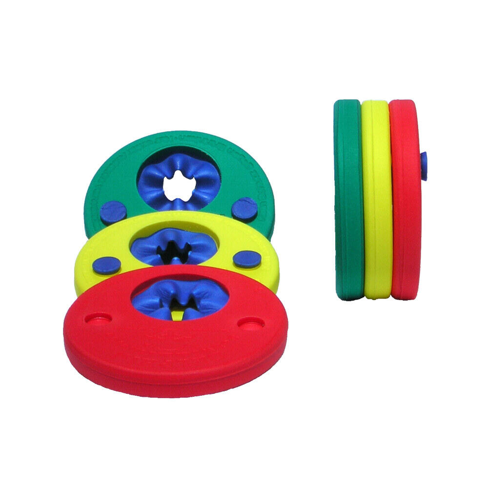 Brazalete de Natación Delphin 6 Discos Acoplables Infantil Multicolor 2/3