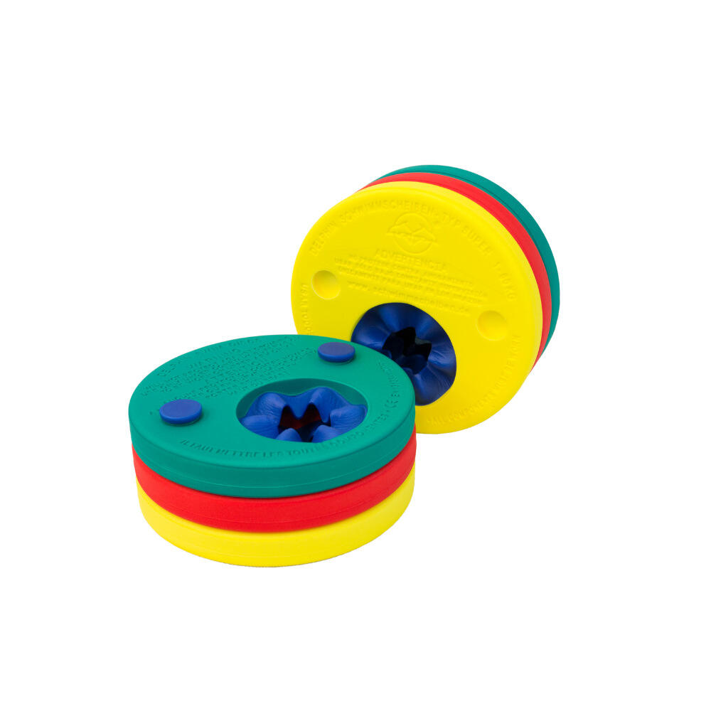 DELPHIN Brazalete de Natación Delphin 6 Discos Acoplables Infantil Multicolor
