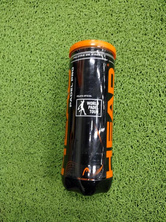 Bolas de Padel HEAD PADEL PRO Lata de 3 2/3