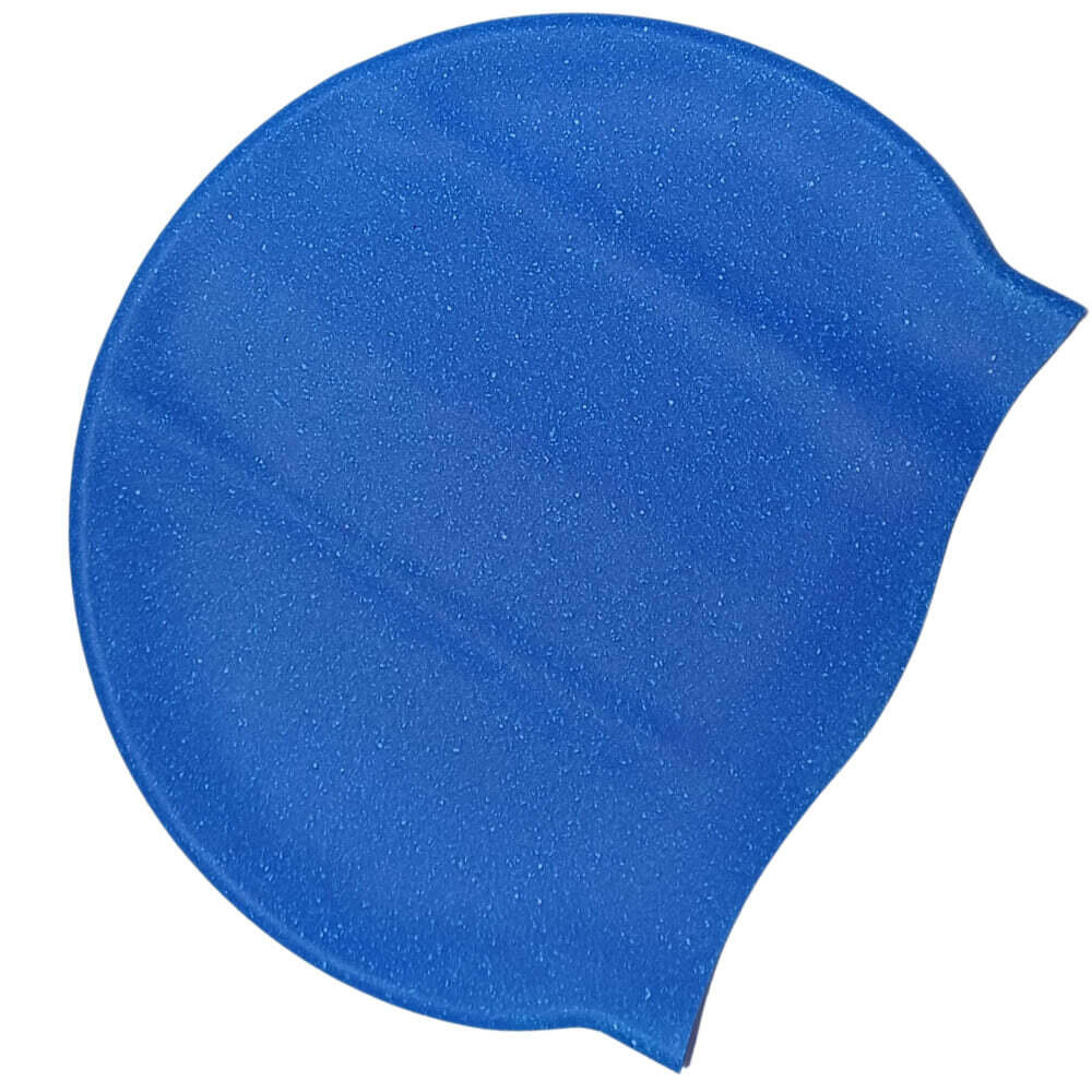 Gorro de Natación Leisis Silicona Reciclada  Azul 3/3