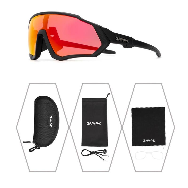 Gafas de ciclismo adulto Are Winners Polarizadas SK Black Night