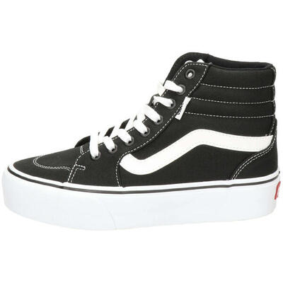 Zapatilla de caminar para mujer Vans Filmore Hi Platform Negro