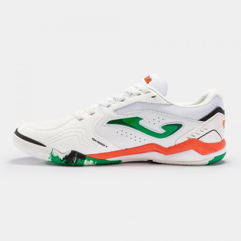 Ghete fotbal Joma FS Reactive 2332 alb/verde 43.5