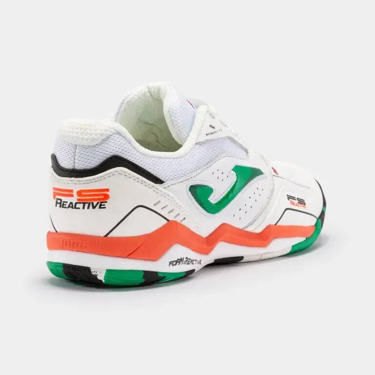 Ghete futsal Joma FS Reactive 2332 alb/verde 41 4/6
