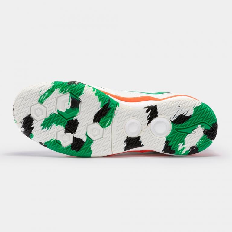 Ghete fotbal Joma FS Reactive 2332 alb/verde 43.5