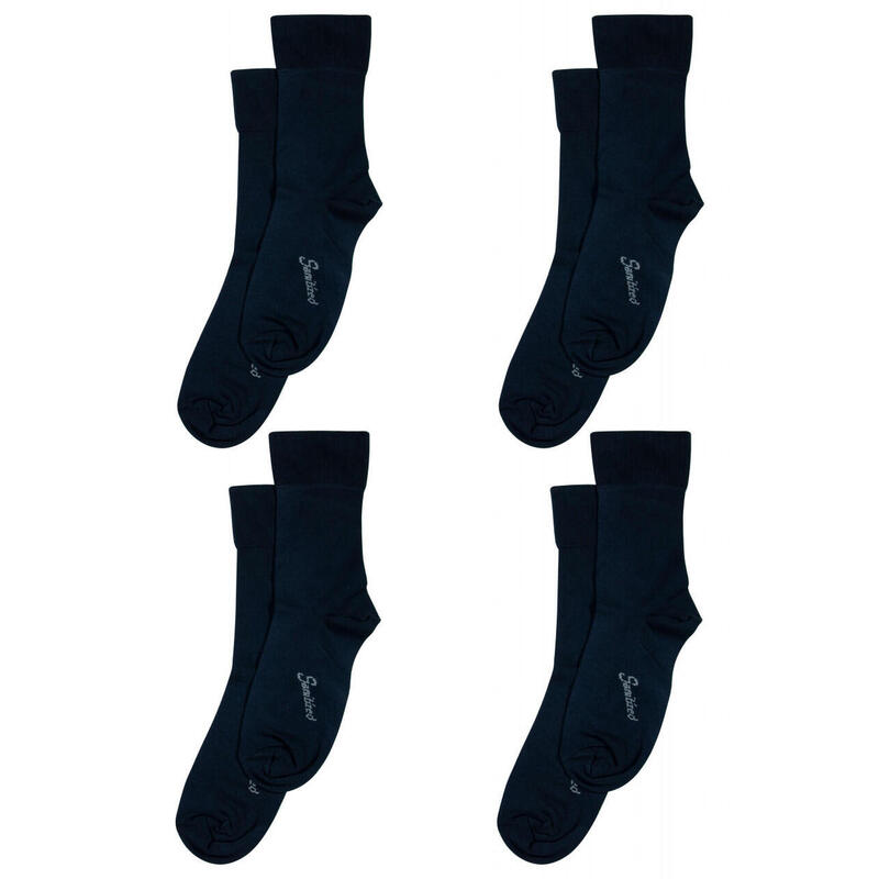 Set Overall 4 perechi sosete Medical, pentru diabetici, barbati, Bleumarin