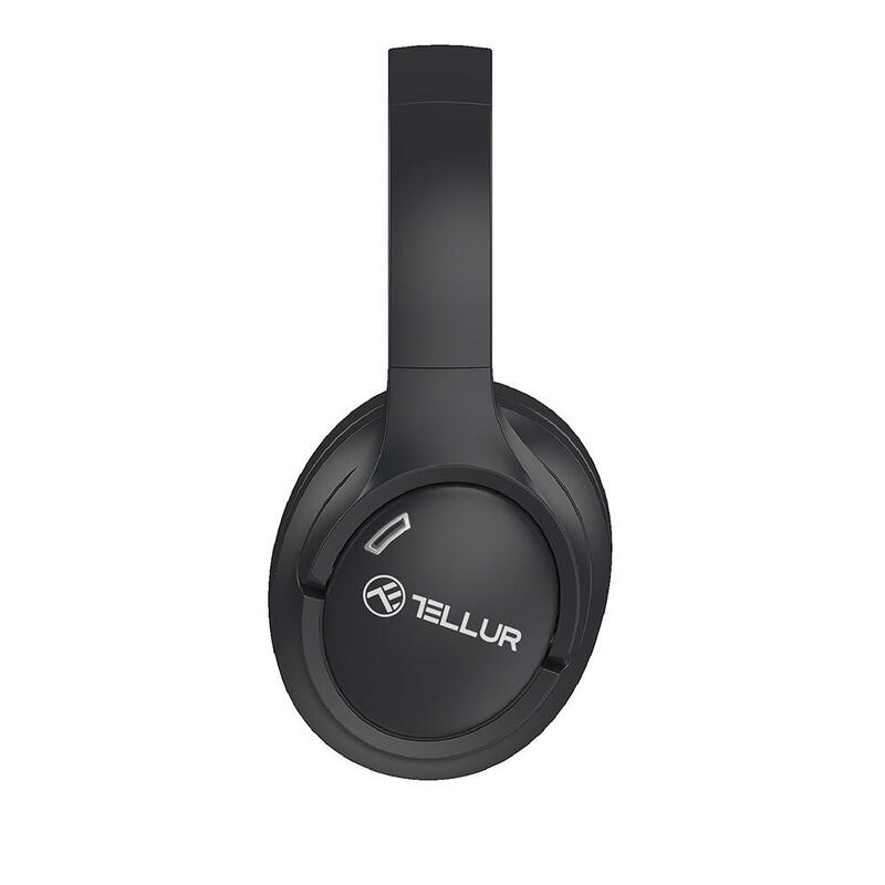 Casti Over-ear Bluetooth Tellur Vibe, ANC