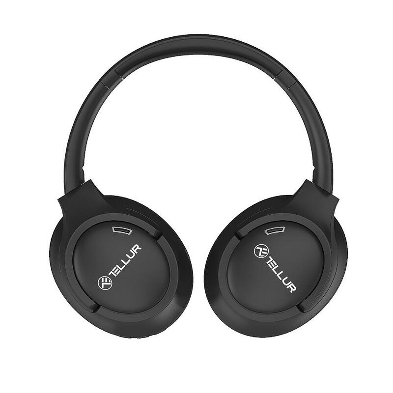 Casti Over-ear Bluetooth Tellur Vibe, ANC