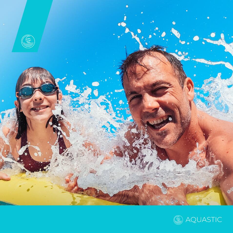 Piscina per bambini con fontana AQUASTIC 5/7