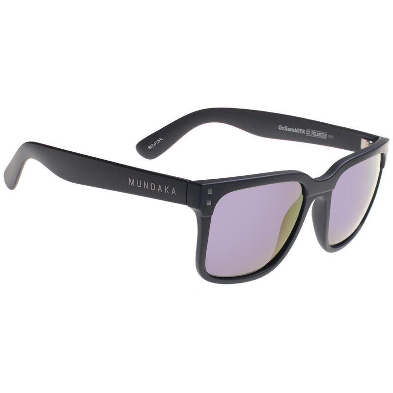 **Lunettes de soleil BELTZ noir mat, CX Polarisés VIOLET - cat.3 - MUNDAKA**