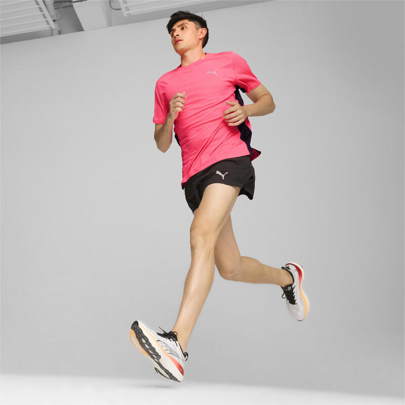 T-SHIRT VELOCITY RUN FAVORITE DA UOMO PUMA Sunset Glow Pink