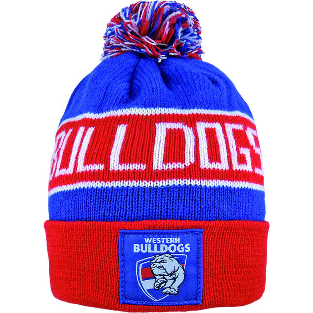 Western Bulldogs AFL Bar Beanie