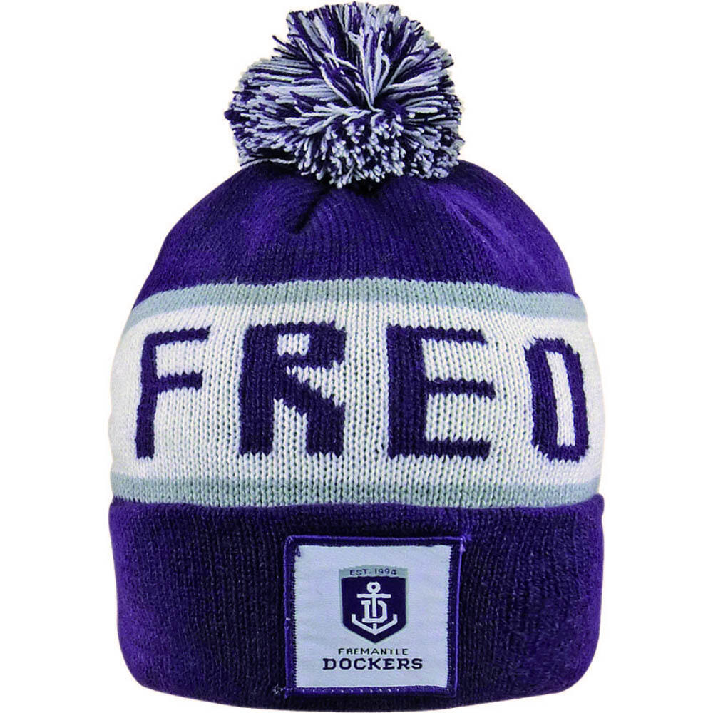 Fremantle Dockers AFL Bar Beanie