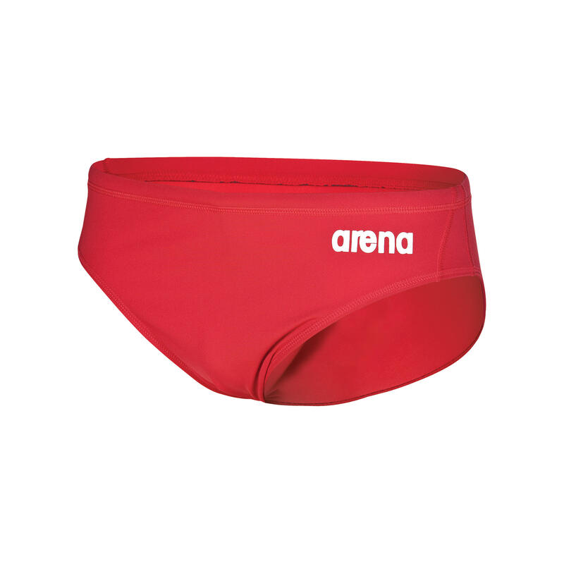 Arena Team Swim Brief Solid Red