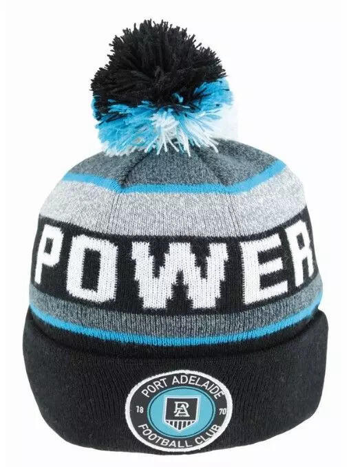 Port Adelaide Power AFL Adults Tundra Beanie