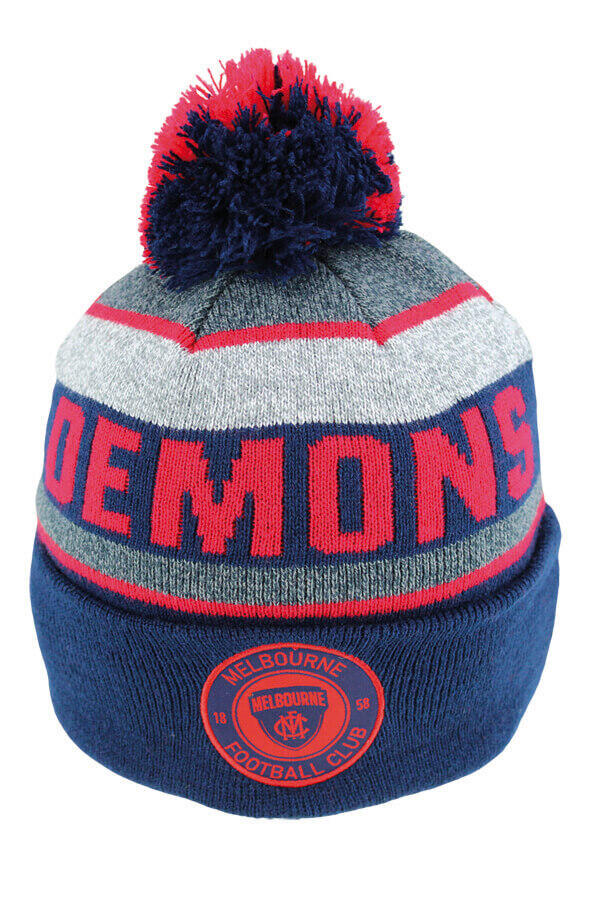 Melbourne Demons AFL Adults Tundra Beanie