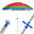 Sombrilla de Playa Pincho Altea Multicolor 200cm color 4