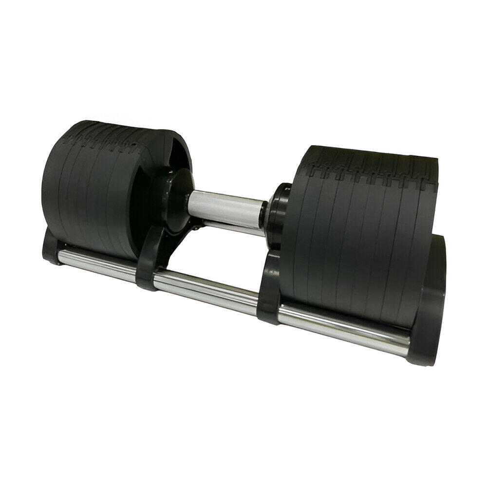 Soporte para Mancuernas Ajustables de hasta 32 kg Negro 3/3