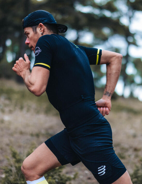 Combo di pantaloncini da trail "Trail Racing 2-In-1" da uomo di Compressport 4/7