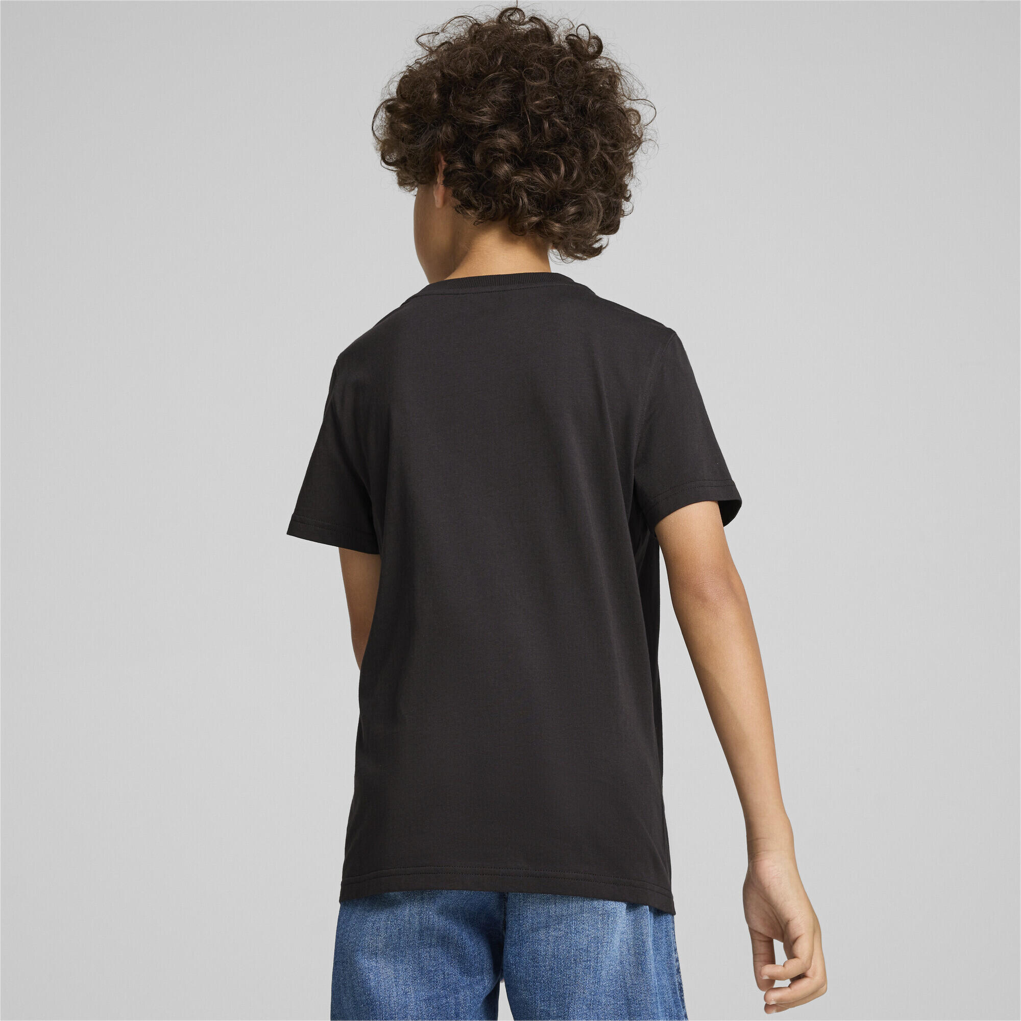 PUMA SQUAD Small Graphic T-Shirt Jungen PUMA Black 3/6