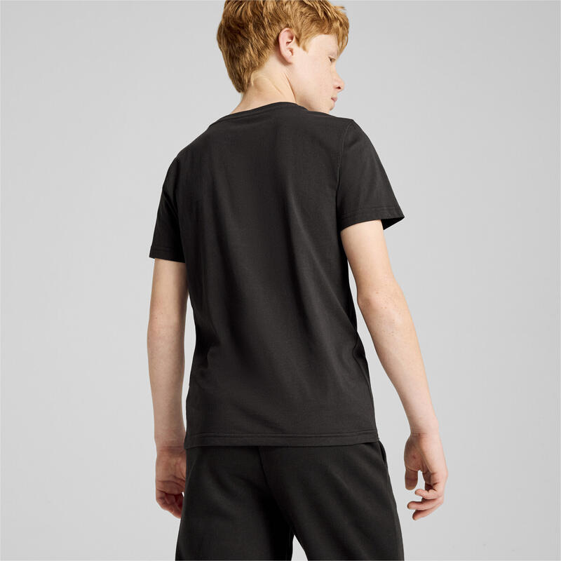 Camiseta Niño PUMA SQUAD con estampado grande PUMA Black