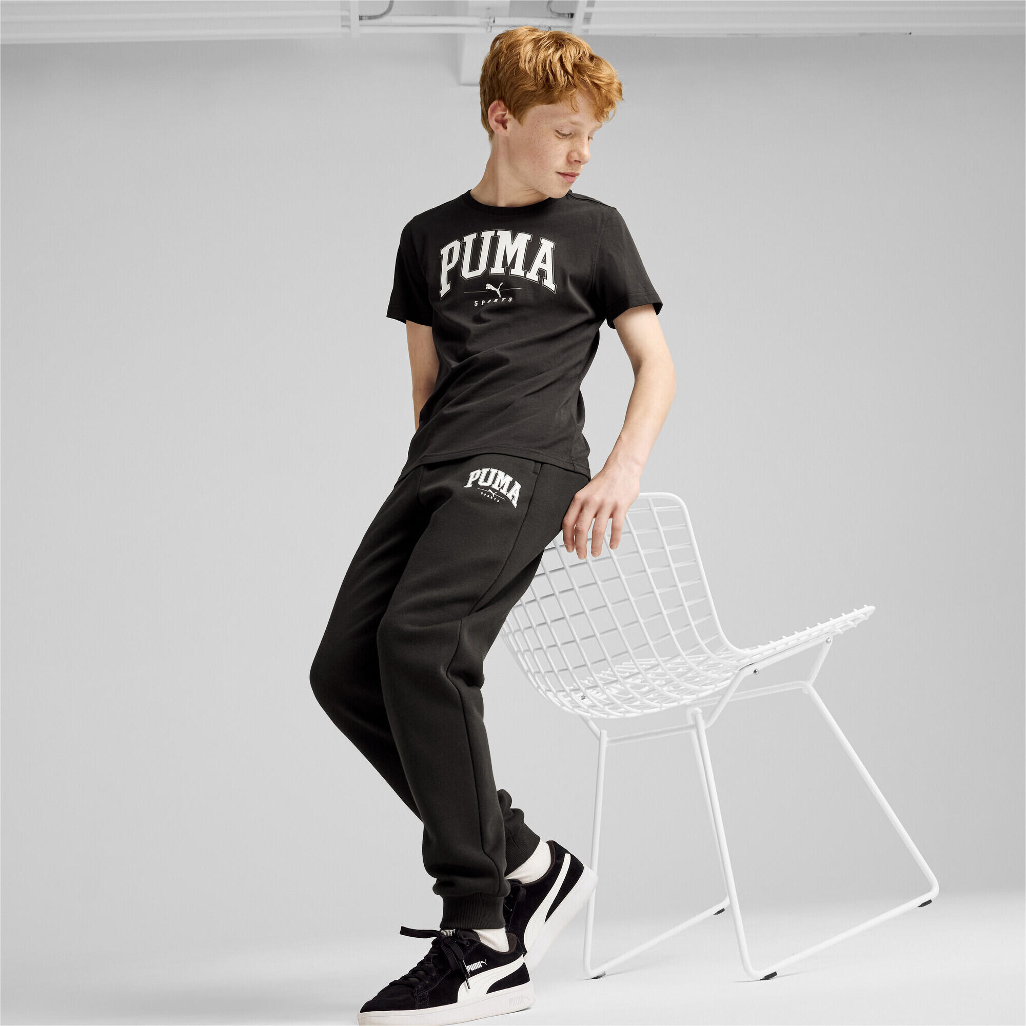 T-shirt à imprimés PUMA SQUAD Enfant et Adolescent PUMA Black 4/5