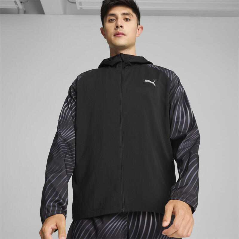 Veste de running Run Favorite Homme PUMA Black Aop