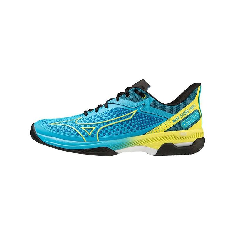 Mizuno Wave Exceed Tour 5 Ac Azul Amarillo 61ga227025