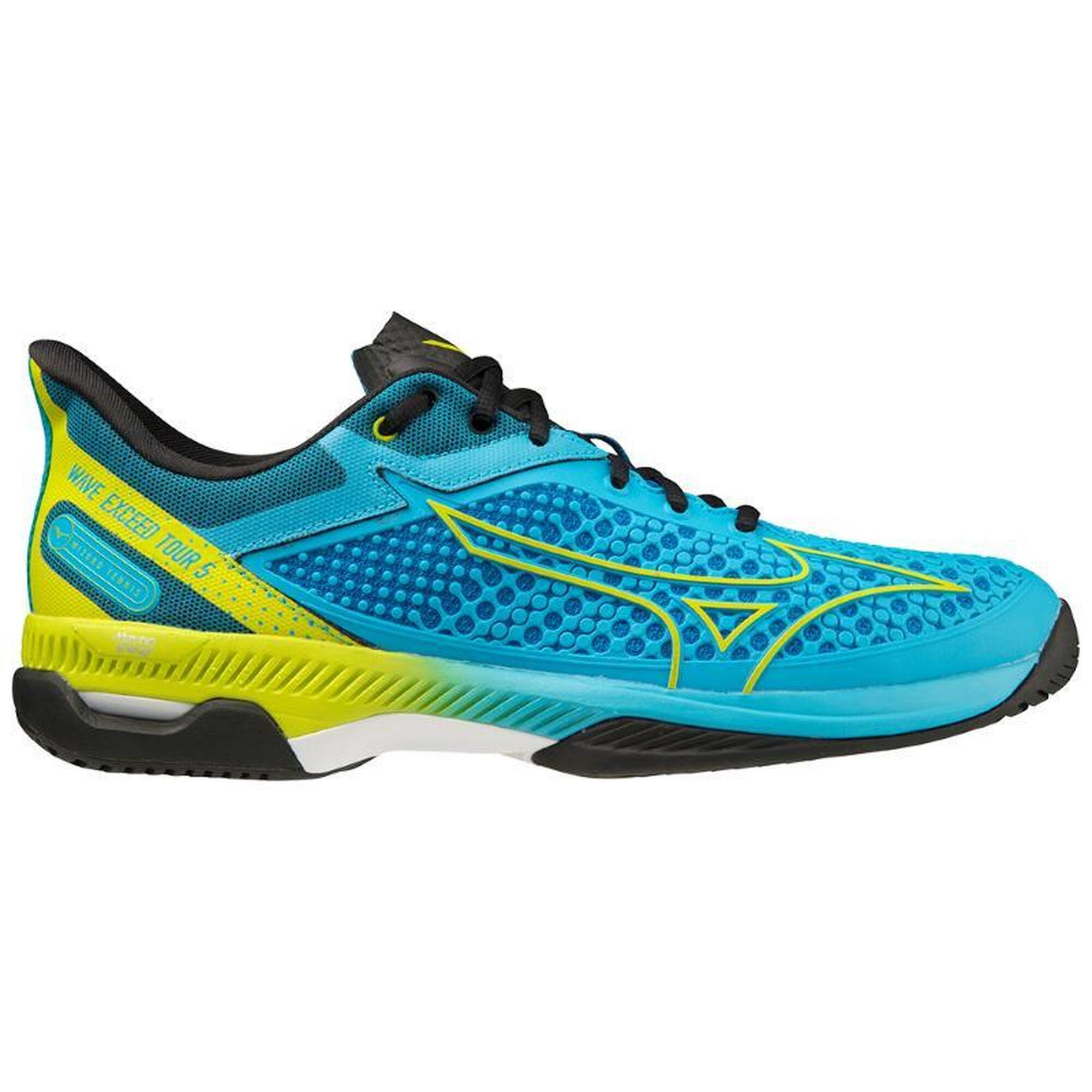 Mizuno Wave Exceed Tour 5 Ac Azul Amarillo 61ga227025