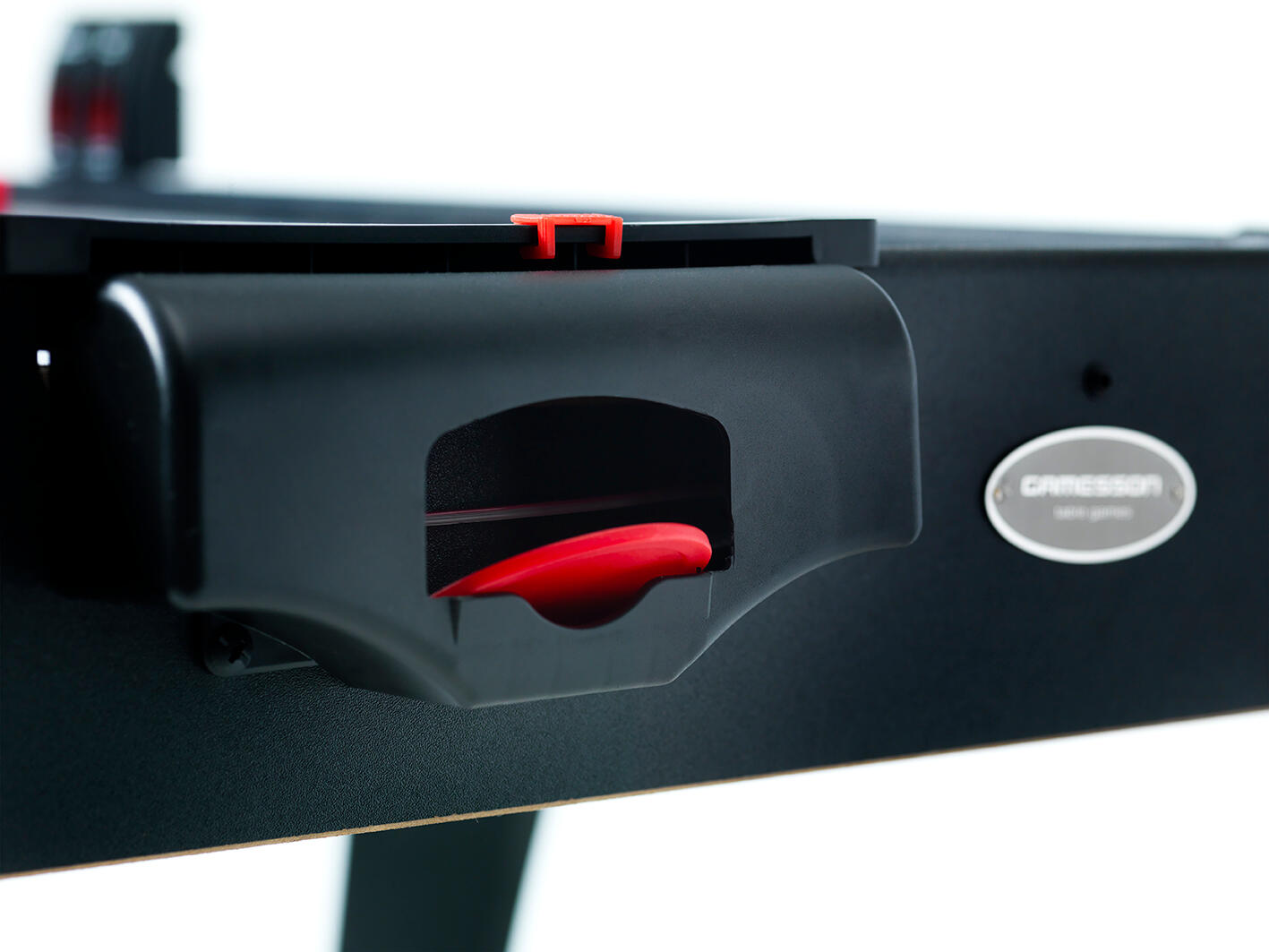 Stół cymbergaj Gamesson Airhockey Madison L-Foot Laser 152×72×76cm 7/7