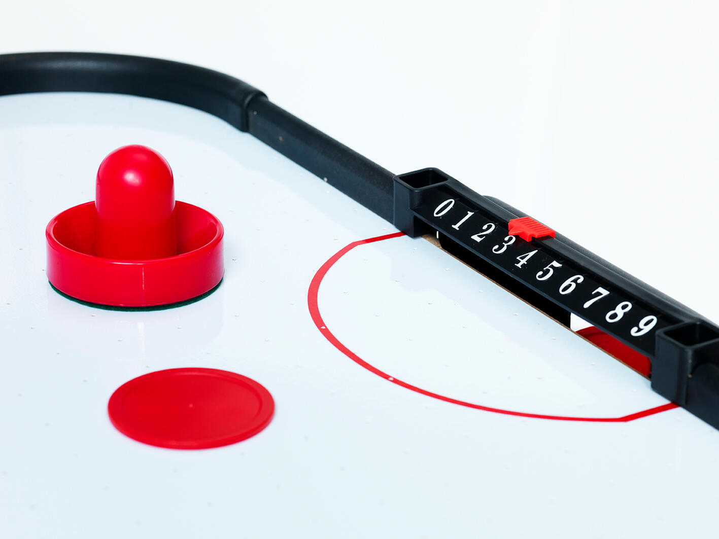 Stół cymbergaj Gamesson Airhockey Madison L-Foot Laser 152×72×76cm 4/7