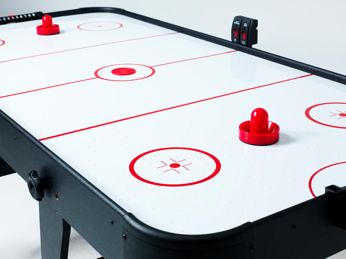 Stół cymbergaj Gamesson Airhockey Madison L-Foot Laser 152×72×76cm 5/7