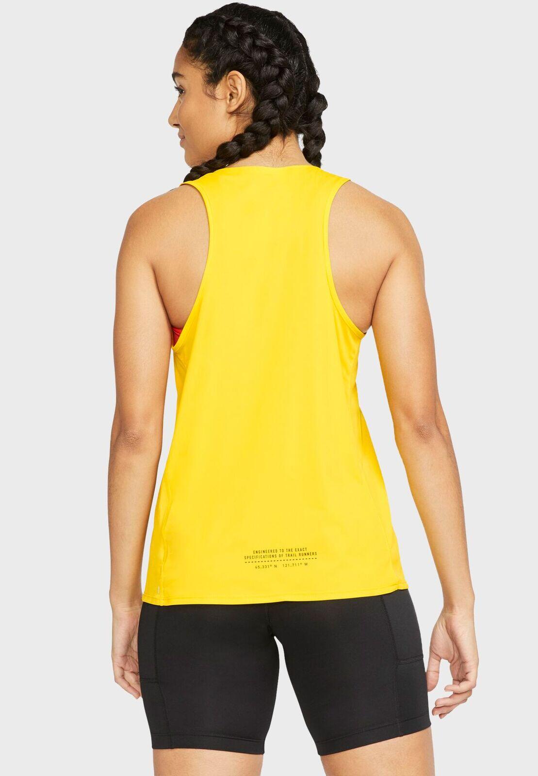 nike yellow singlet