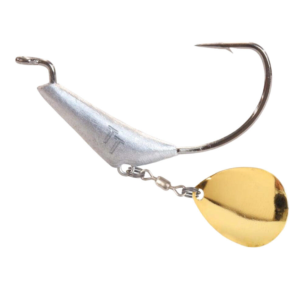 TT ChinlockZ SpinZ Gold Colorado Blade Jig Head / 3/0 / 3/8oz