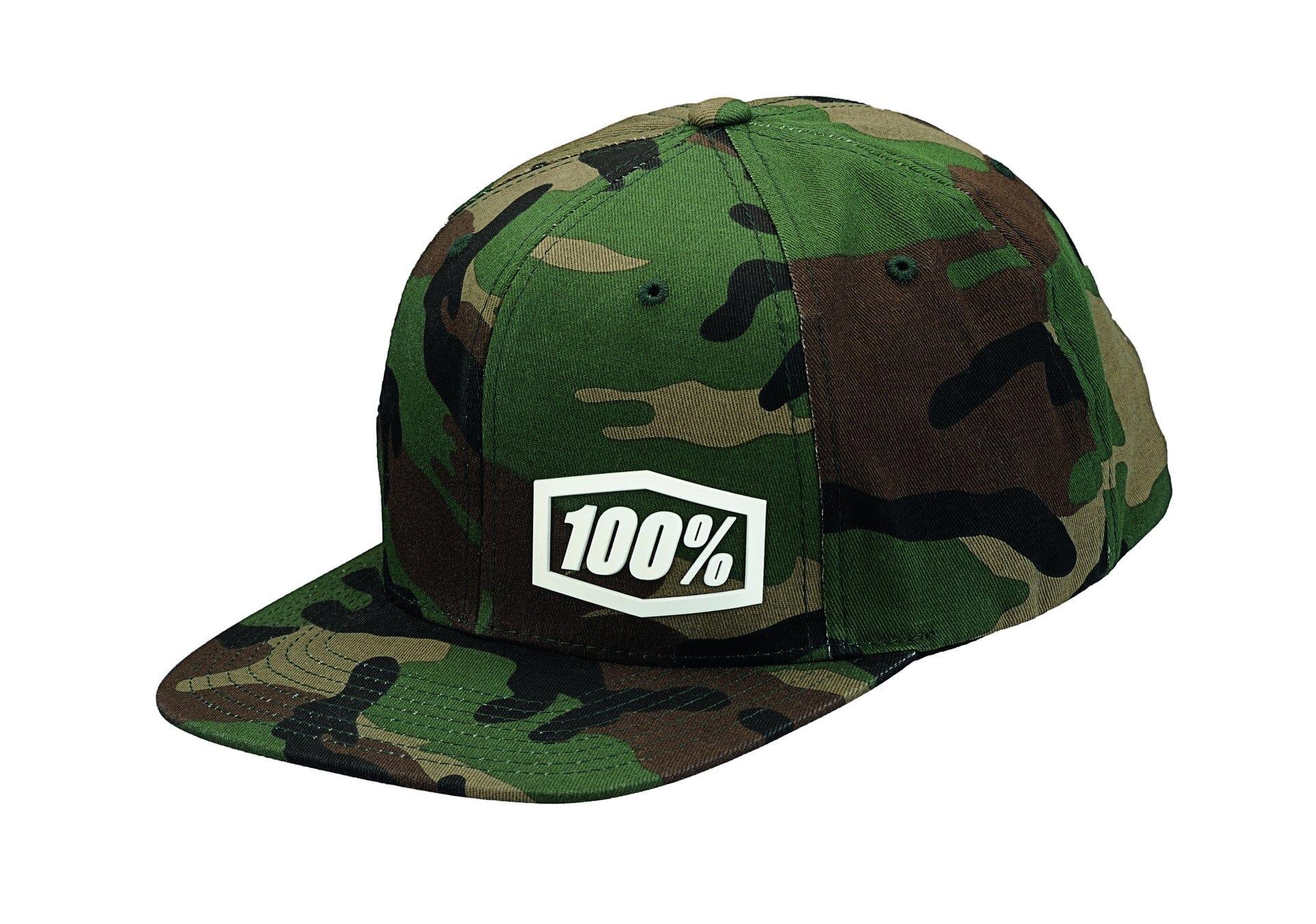 100 Percent MACHINE Snapback Hat Camo OS