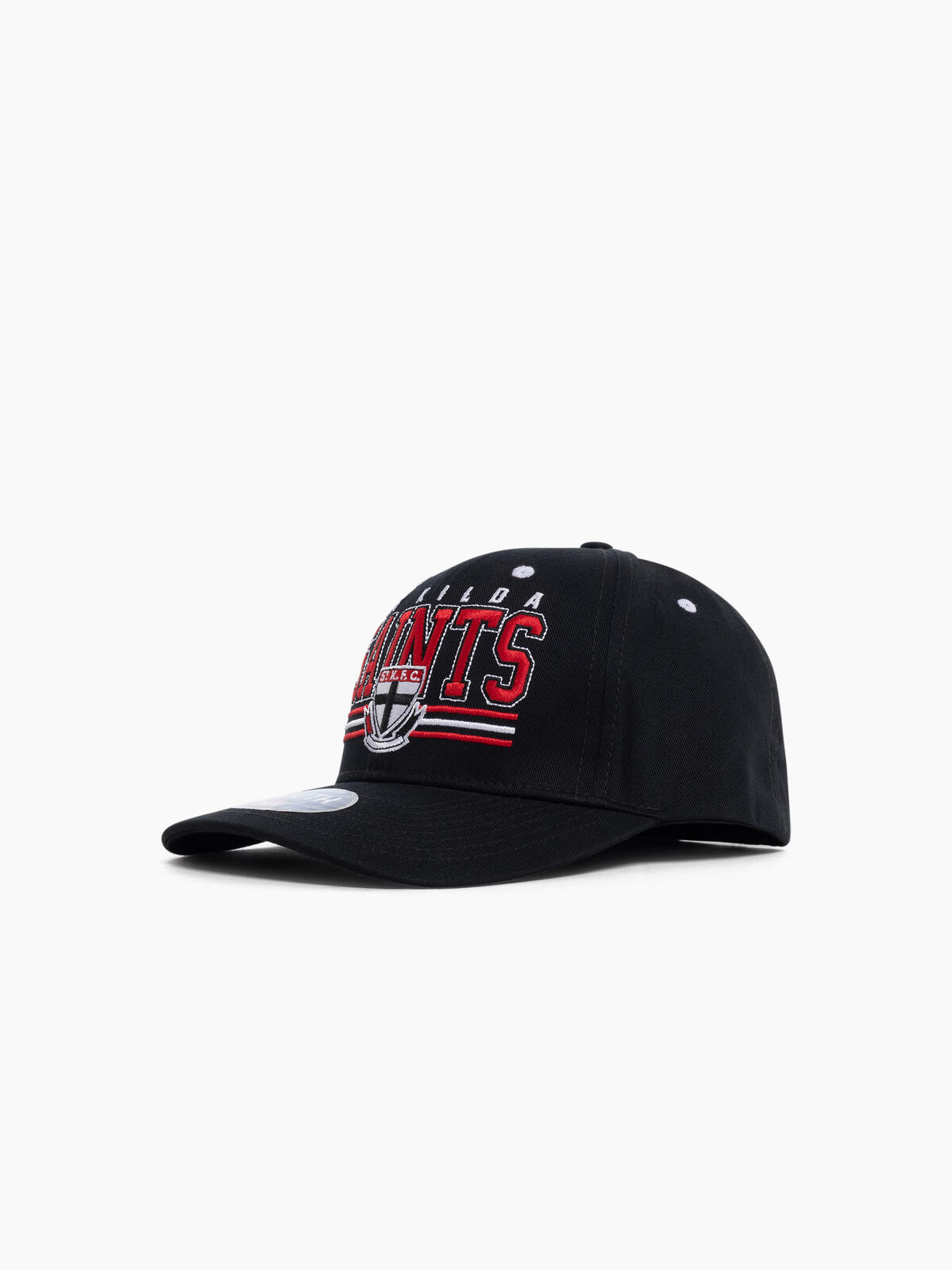 St Kilda Saints AFL Youth Wordmark Low Pro Cap | Black