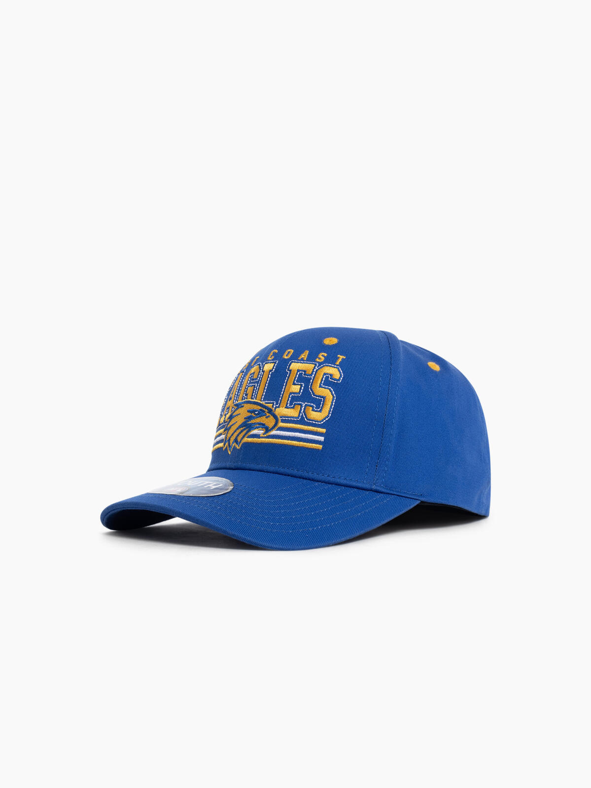 West Coast Eagles AFL Youth Wordmark Low Pro Cap | Blue